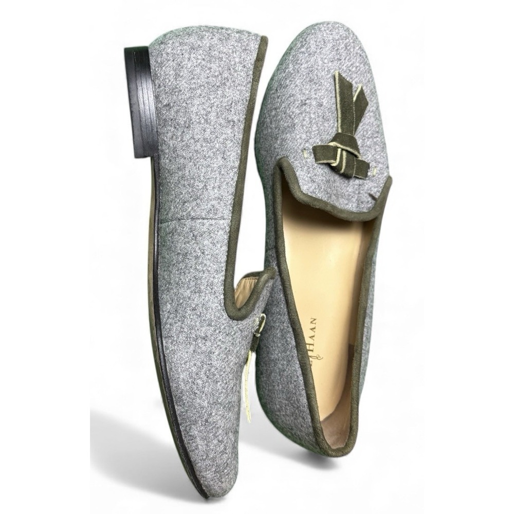 Cole‎ Haan Loafers Womens 6.5 Sabrina Wool Leather Flats